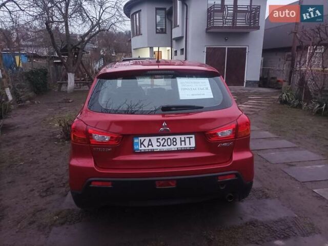 Красный Мицубиси АСХ, объемом двигателя 1.59 л и пробегом 171 тыс. км за 8850 $, фото 2 на Automoto.ua