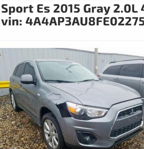 Серый Мицубиси АСХ, объемом двигателя 2 л и пробегом 103 тыс. км за 9999 $, фото 9 на Automoto.ua