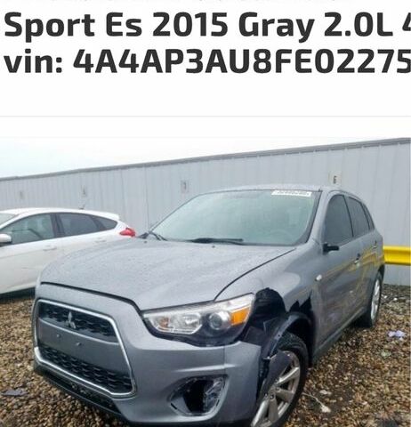 Серый Мицубиси АСХ, объемом двигателя 2 л и пробегом 103 тыс. км за 9999 $, фото 8 на Automoto.ua