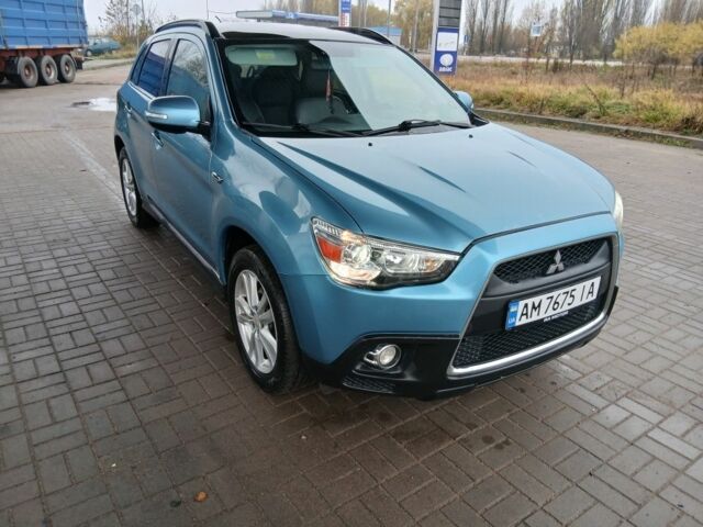 Синий Мицубиси АСХ, объемом двигателя 1.8 л и пробегом 232 тыс. км за 8500 $, фото 3 на Automoto.ua