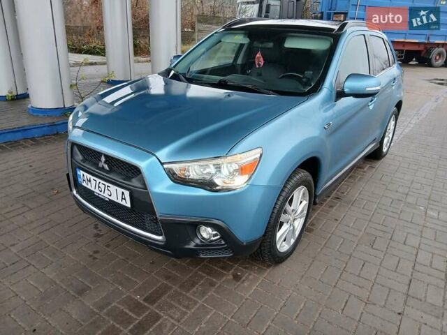 Синий Мицубиси АСХ, объемом двигателя 1.8 л и пробегом 232 тыс. км за 8500 $, фото 1 на Automoto.ua