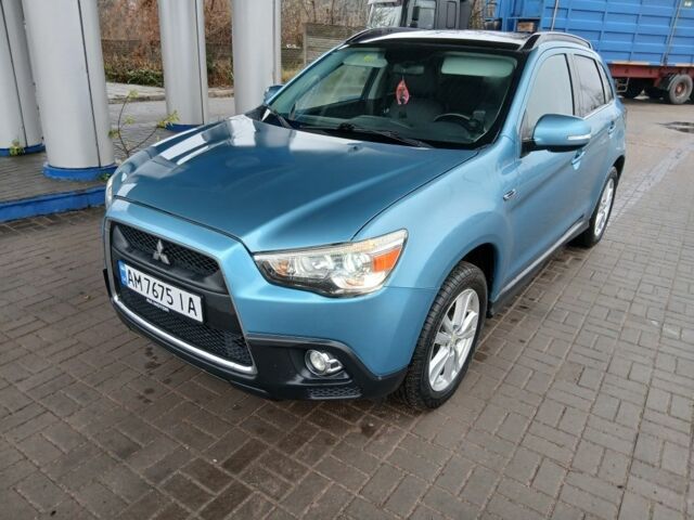 Синий Мицубиси АСХ, объемом двигателя 1.8 л и пробегом 232 тыс. км за 8500 $, фото 1 на Automoto.ua