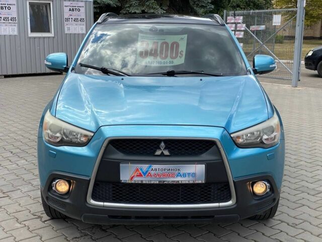 Синий Мицубиси АСХ, объемом двигателя 1.8 л и пробегом 244 тыс. км за 10900 $, фото 1 на Automoto.ua