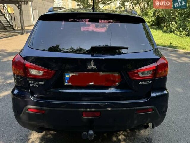 Синий Мицубиси АСХ, объемом двигателя 2 л и пробегом 210 тыс. км за 10500 $, фото 1 на Automoto.ua