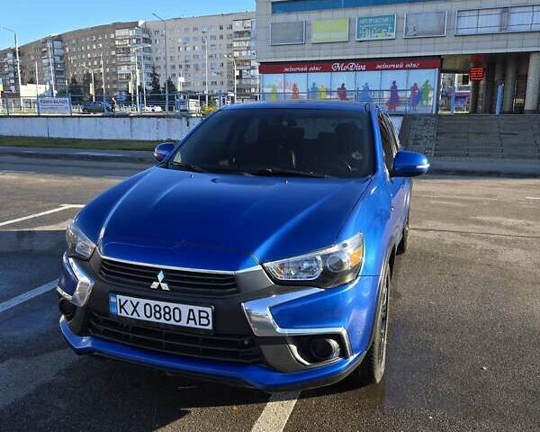 Синий Мицубиси АСХ, объемом двигателя 1.59 л и пробегом 169 тыс. км за 12600 $, фото 1 на Automoto.ua