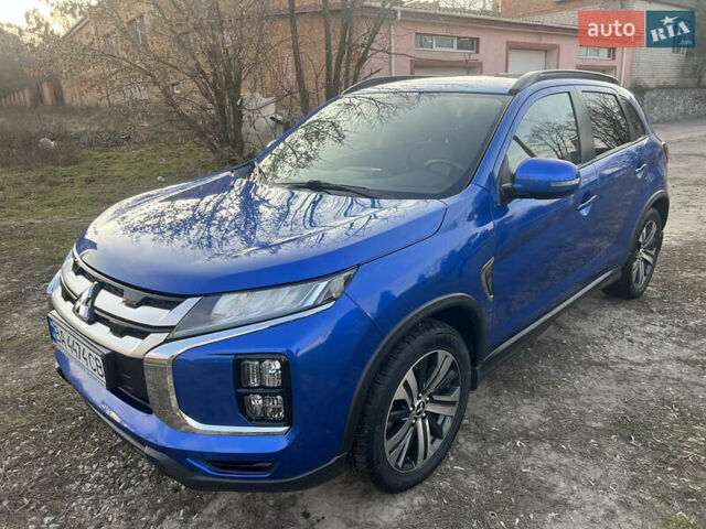 Синій Міцубісі АСХ, об'ємом двигуна 2 л та пробігом 71 тис. км за 19500 $, фото 1 на Automoto.ua