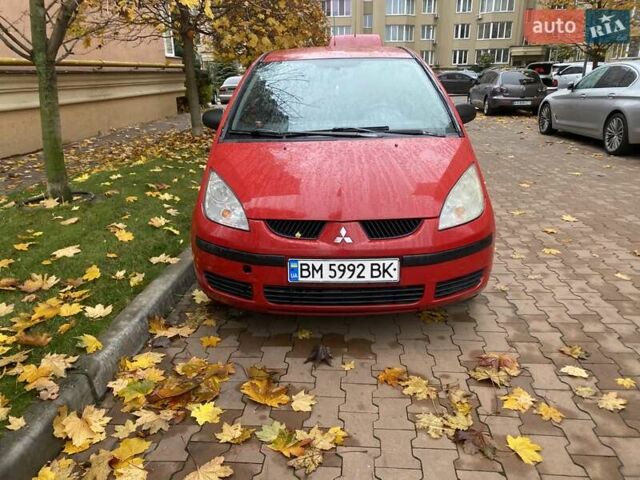 Красный Мицубиси Кольт, объемом двигателя 1.33 л и пробегом 155 тыс. км за 4500 $, фото 1 на Automoto.ua