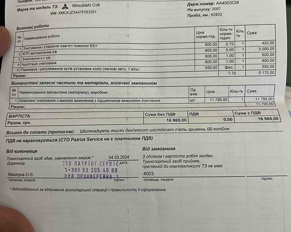 Красный Мицубиси Кольт, объемом двигателя 1.33 л и пробегом 63 тыс. км за 6400 $, фото 12 на Automoto.ua