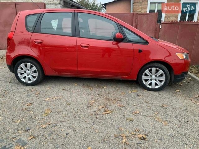 Красный Мицубиси Кольт, объемом двигателя 1.33 л и пробегом 165 тыс. км за 5300 $, фото 1 на Automoto.ua