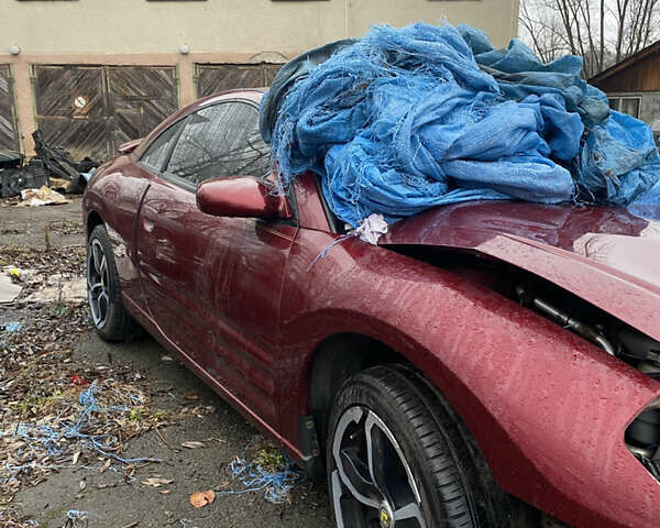 Красный Мицубиси Эклипс, объемом двигателя 2.4 л и пробегом 200 тыс. км за 3000 $, фото 3 на Automoto.ua