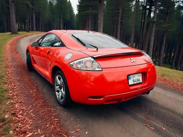 Красный Мицубиси Эклипс, объемом двигателя 2.4 л и пробегом 165 тыс. км за 6900 $, фото 2 на Automoto.ua