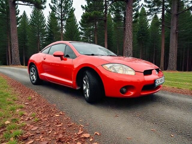 Красный Мицубиси Эклипс, объемом двигателя 2.4 л и пробегом 165 тыс. км за 6900 $, фото 1 на Automoto.ua