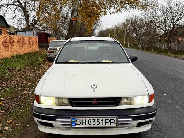 Білий Міцубісі Галант, об'ємом двигуна 1.8 л та пробігом 120 тис. км за 1450 $, фото 1 на Automoto.ua