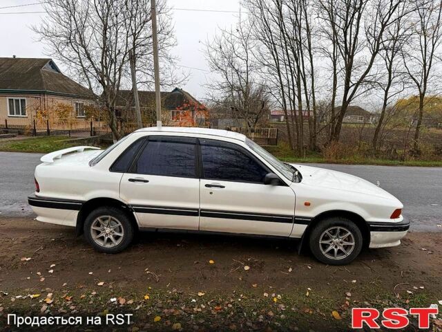 Білий Міцубісі Галант, об'ємом двигуна 1.8 л та пробігом 120 тис. км за 1450 $, фото 3 на Automoto.ua