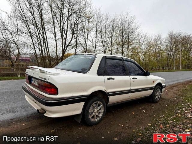 Білий Міцубісі Галант, об'ємом двигуна 1.8 л та пробігом 120 тис. км за 1450 $, фото 5 на Automoto.ua