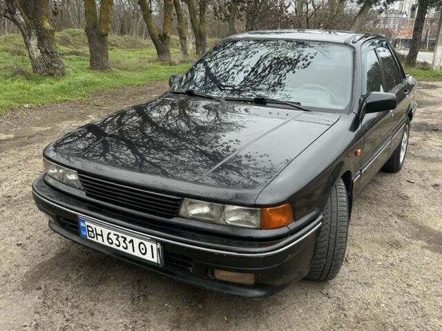 Чорний Міцубісі Галант, об'ємом двигуна 1.8 л та пробігом 354 тис. км за 1400 $, фото 1 на Automoto.ua