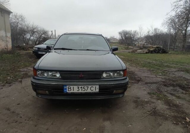 Чорний Міцубісі Галант, об'ємом двигуна 1.8 л та пробігом 441 тис. км за 1600 $, фото 4 на Automoto.ua