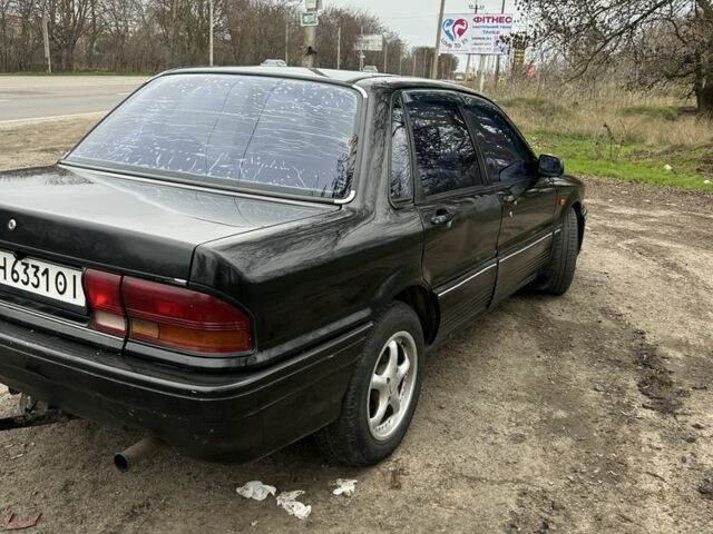 Чорний Міцубісі Галант, об'ємом двигуна 1.8 л та пробігом 354 тис. км за 1400 $, фото 2 на Automoto.ua