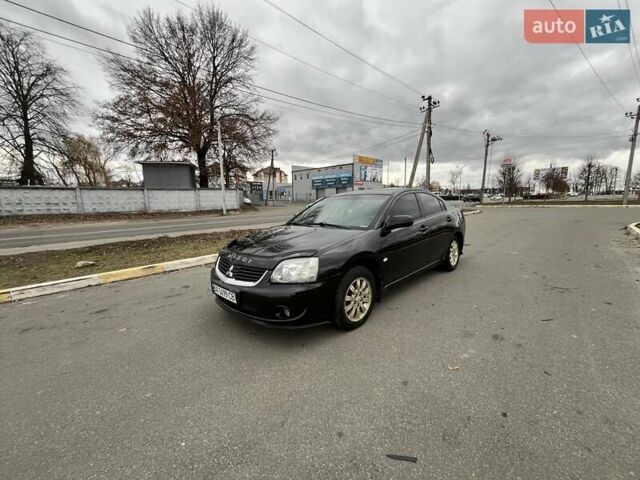 Черный Мицубиси Галант, объемом двигателя 2.38 л и пробегом 388 тыс. км за 5000 $, фото 3 на Automoto.ua