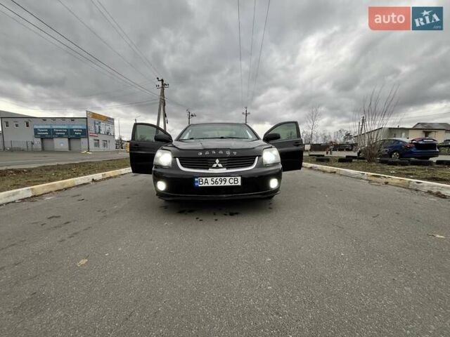 Черный Мицубиси Галант, объемом двигателя 2.38 л и пробегом 388 тыс. км за 5000 $, фото 2 на Automoto.ua