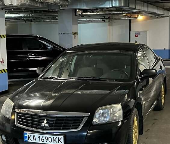 Черный Мицубиси Галант, объемом двигателя 2.4 л и пробегом 262 тыс. км за 6500 $, фото 6 на Automoto.ua