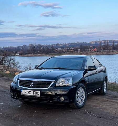 Черный Мицубиси Галант, объемом двигателя 2.38 л и пробегом 163 тыс. км за 6800 $, фото 1 на Automoto.ua