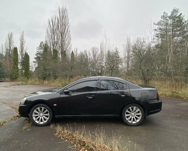 Черный Мицубиси Галант, объемом двигателя 2.4 л и пробегом 341 тыс. км за 5500 $, фото 3 на Automoto.ua