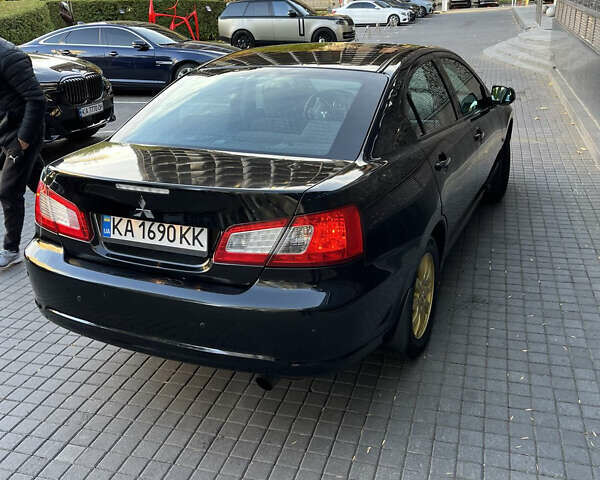 Черный Мицубиси Галант, объемом двигателя 2.4 л и пробегом 262 тыс. км за 6500 $, фото 3 на Automoto.ua