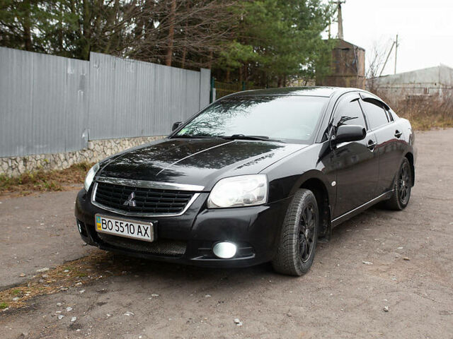 Черный Мицубиси Галант, объемом двигателя 2.4 л и пробегом 263 тыс. км за 6200 $, фото 3 на Automoto.ua