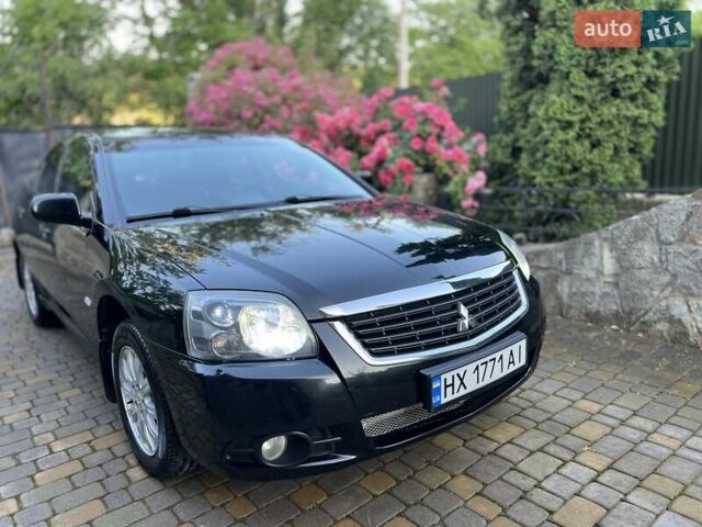 Черный Мицубиси Галант, объемом двигателя 2.38 л и пробегом 100 тыс. км за 6900 $, фото 4 на Automoto.ua