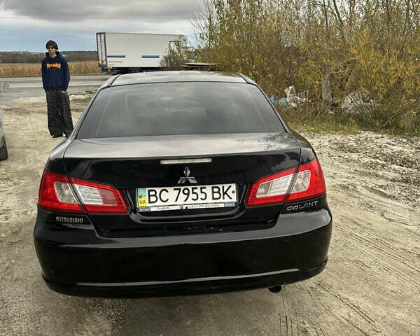 Черный Мицубиси Галант, объемом двигателя 2.38 л и пробегом 560 тыс. км за 3300 $, фото 3 на Automoto.ua