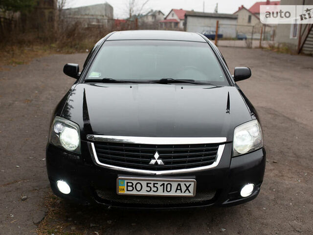 Черный Мицубиси Галант, объемом двигателя 2.4 л и пробегом 263 тыс. км за 6200 $, фото 9 на Automoto.ua