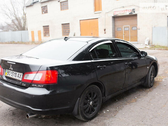 Черный Мицубиси Галант, объемом двигателя 2.4 л и пробегом 263 тыс. км за 6200 $, фото 4 на Automoto.ua