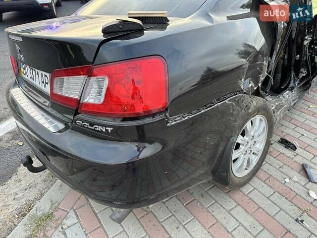 Черный Мицубиси Галант, объемом двигателя 2.4 л и пробегом 220 тыс. км за 1800 $, фото 3 на Automoto.ua