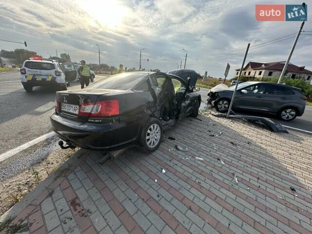 Черный Мицубиси Галант, объемом двигателя 2.4 л и пробегом 220 тыс. км за 1800 $, фото 8 на Automoto.ua