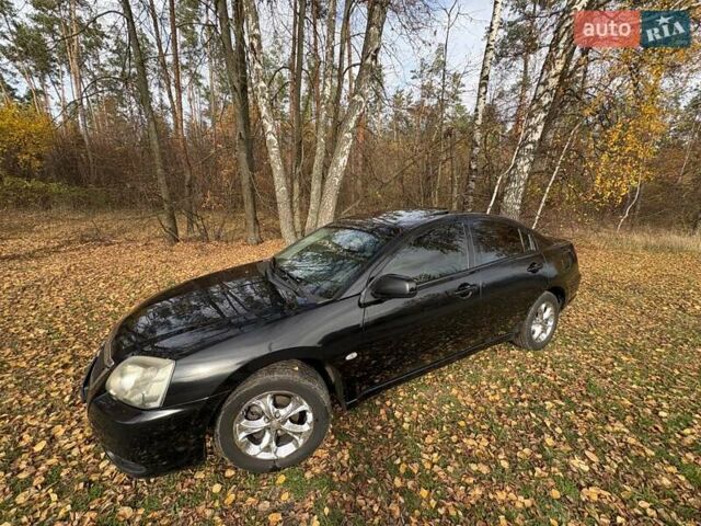 Черный Мицубиси Галант, объемом двигателя 2.4 л и пробегом 209 тыс. км за 6700 $, фото 6 на Automoto.ua