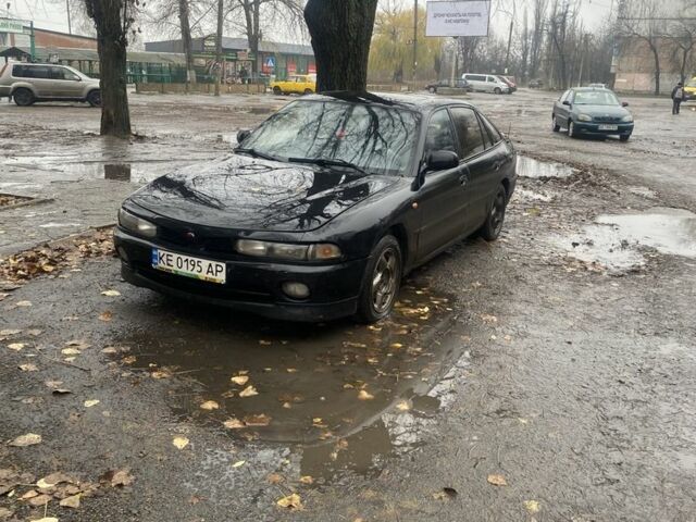 Черный Мицубиси Галант, объемом двигателя 2 л и пробегом 349 тыс. км за 1500 $, фото 4 на Automoto.ua