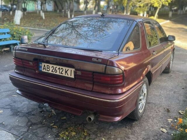 Мицубиси Галант 1992 в Гайсине на Automoto.ua Красный Мицубиси Галант, объемом двигателя 2 л и пробегом 380 тыс. км за 1800 $, фото 3 на Automoto.ua