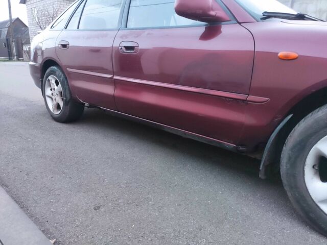 Красный Мицубиси Галант, объемом двигателя 2 л и пробегом 284 тыс. км за 1200 $, фото 3 на Automoto.ua