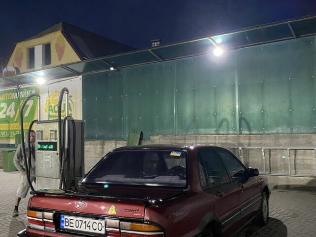 Червоний Міцубісі Галант, об'ємом двигуна 1.8 л та пробігом 300 тис. км за 850 $, фото 4 на Automoto.ua