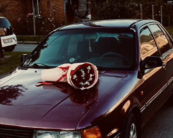 Красный Мицубиси Галант, объемом двигателя 1.8 л и пробегом 190 тыс. км за 1750 $, фото 1 на Automoto.ua