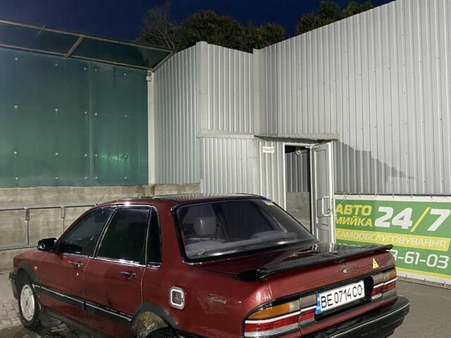 Червоний Міцубісі Галант, об'ємом двигуна 1.8 л та пробігом 300 тис. км за 850 $, фото 3 на Automoto.ua
