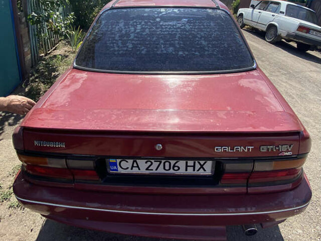 Красный Мицубиси Галант, объемом двигателя 2 л и пробегом 341 тыс. км за 1500 $, фото 3 на Automoto.ua