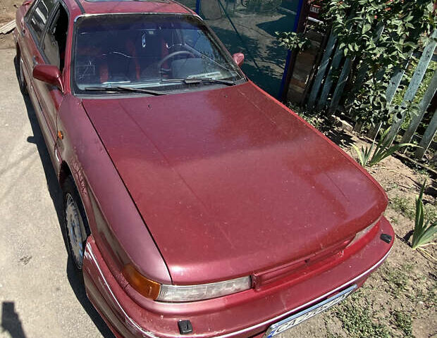 Красный Мицубиси Галант, объемом двигателя 2 л и пробегом 341 тыс. км за 1500 $, фото 1 на Automoto.ua