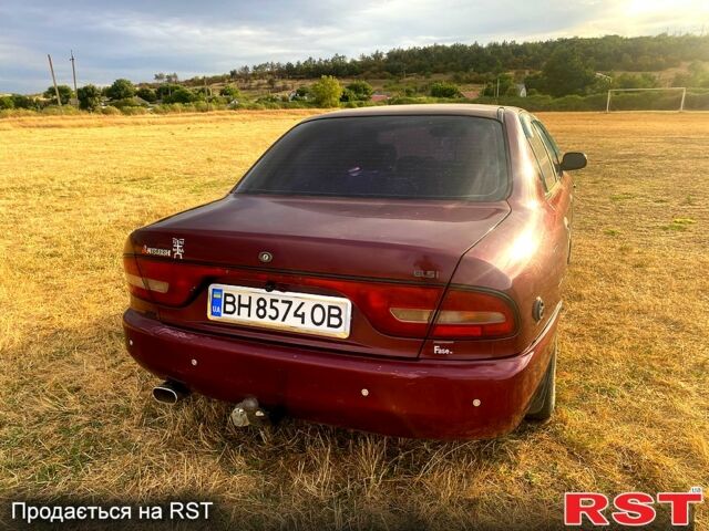 Червоний Міцубісі Галант, об'ємом двигуна 1.8 л та пробігом 250 тис. км за 2500 $, фото 1 на Automoto.ua