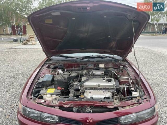 Красный Мицубиси Галант, объемом двигателя 2 л и пробегом 250 тыс. км за 2100 $, фото 11 на Automoto.ua