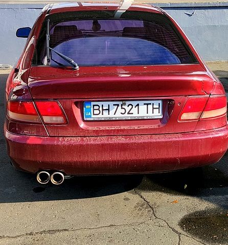 Красный Мицубиси Галант, объемом двигателя 2 л и пробегом 297 тыс. км за 2900 $, фото 4 на Automoto.ua