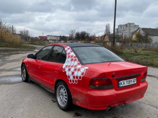 Красный Мицубиси Галант, объемом двигателя 2.5 л и пробегом 300 тыс. км за 1850 $, фото 3 на Automoto.ua