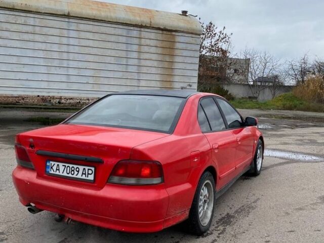 Красный Мицубиси Галант, объемом двигателя 2.5 л и пробегом 300 тыс. км за 1850 $, фото 4 на Automoto.ua