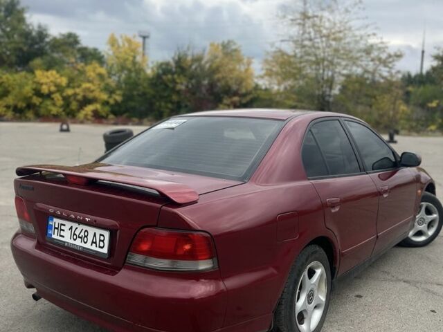 Красный Мицубиси Галант, объемом двигателя 2 л и пробегом 200 тыс. км за 2999 $, фото 5 на Automoto.ua